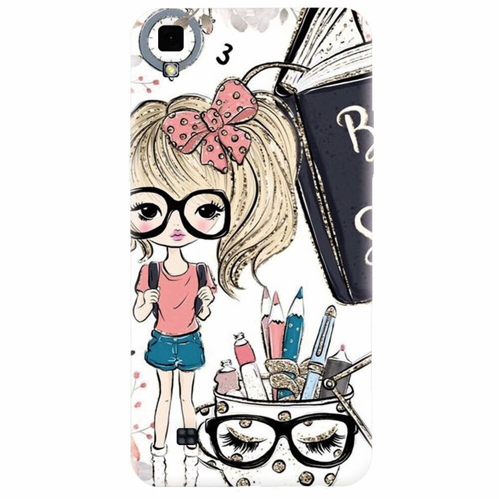 Husa silicon pentru Lg X Power, School Girl