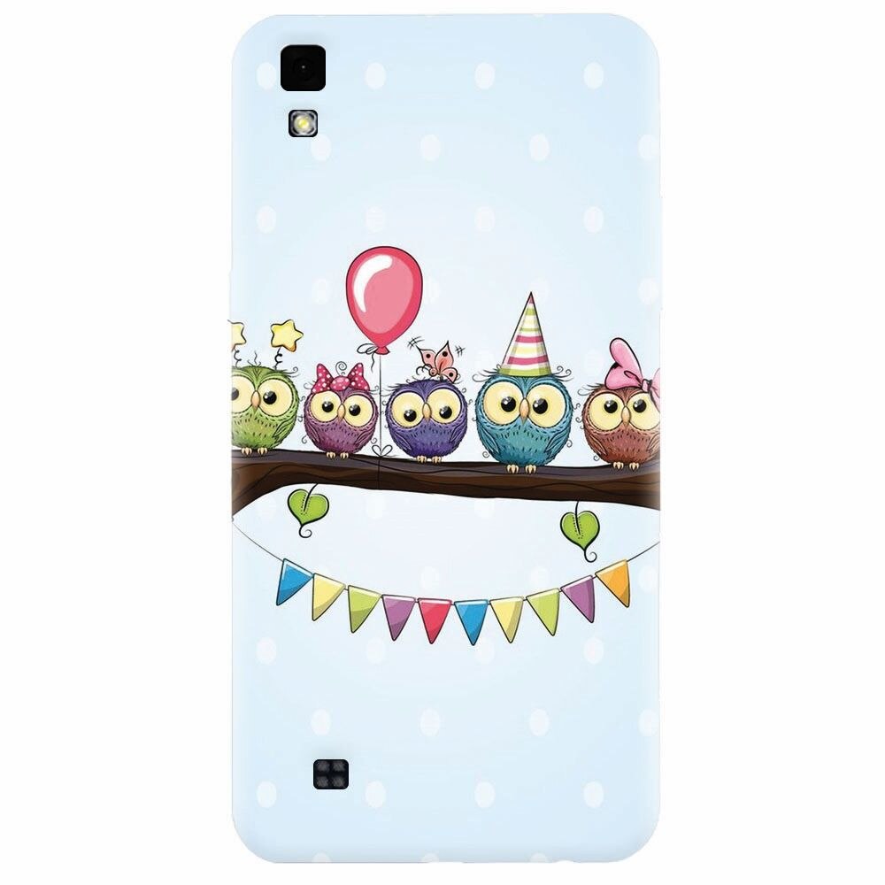 Husa silicon pentru Lg X Power, Party Birds