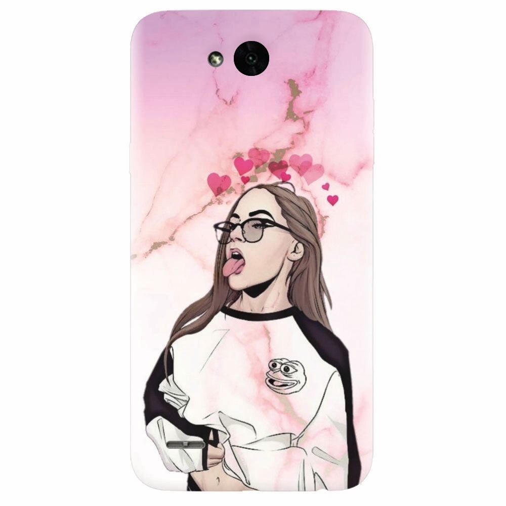Husa silicon pentru Lg X Power 2, Bad Girl