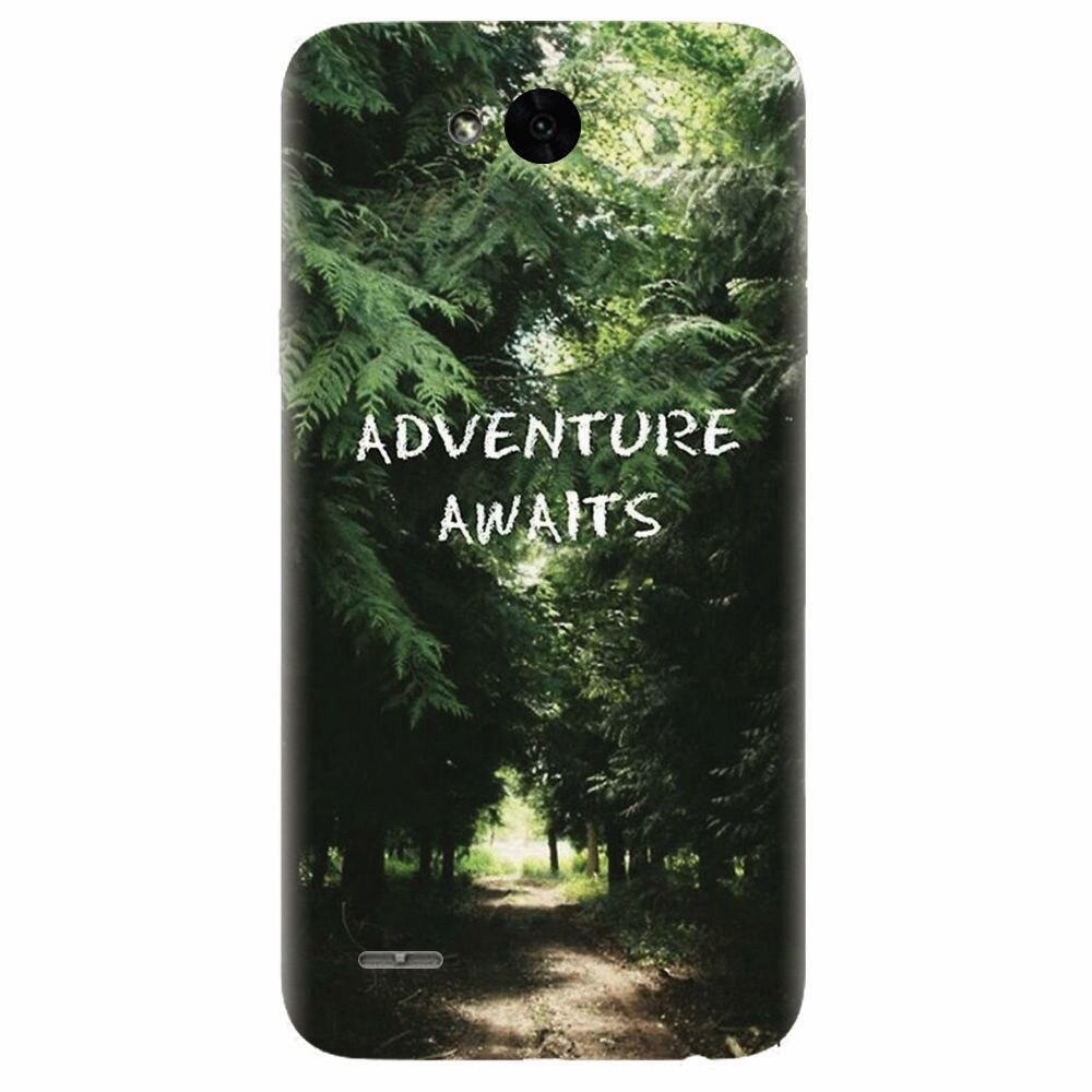 Husa silicon pentru Lg X Power 2, Adventure Awaits Forest