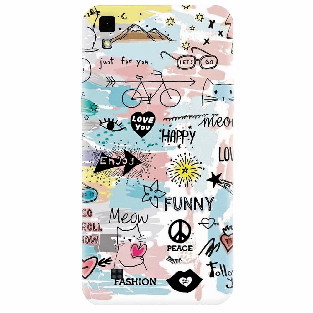 Husa silicon pentru Lg X Power, Travel 101