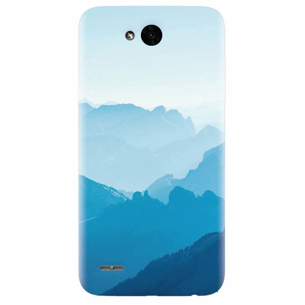 Husa silicon pentru Lg X Power 2, Blue Mountain Crests