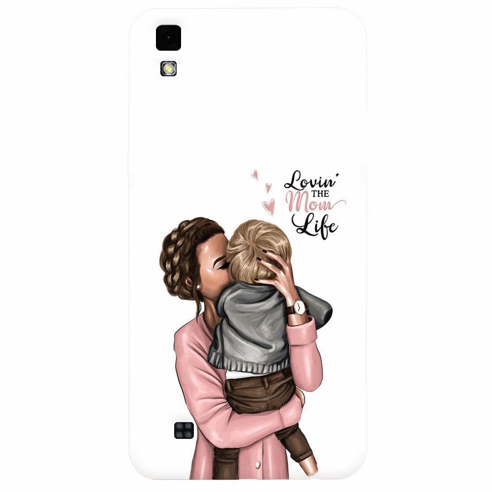 Husa silicon pentru Lg X Power, Loving Mother