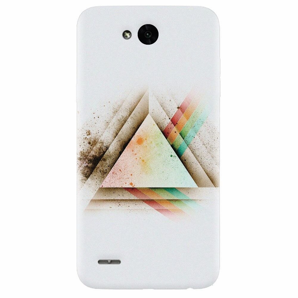 Husa silicon pentru Lg X Power 2, Abstract Grunge Light Triangle