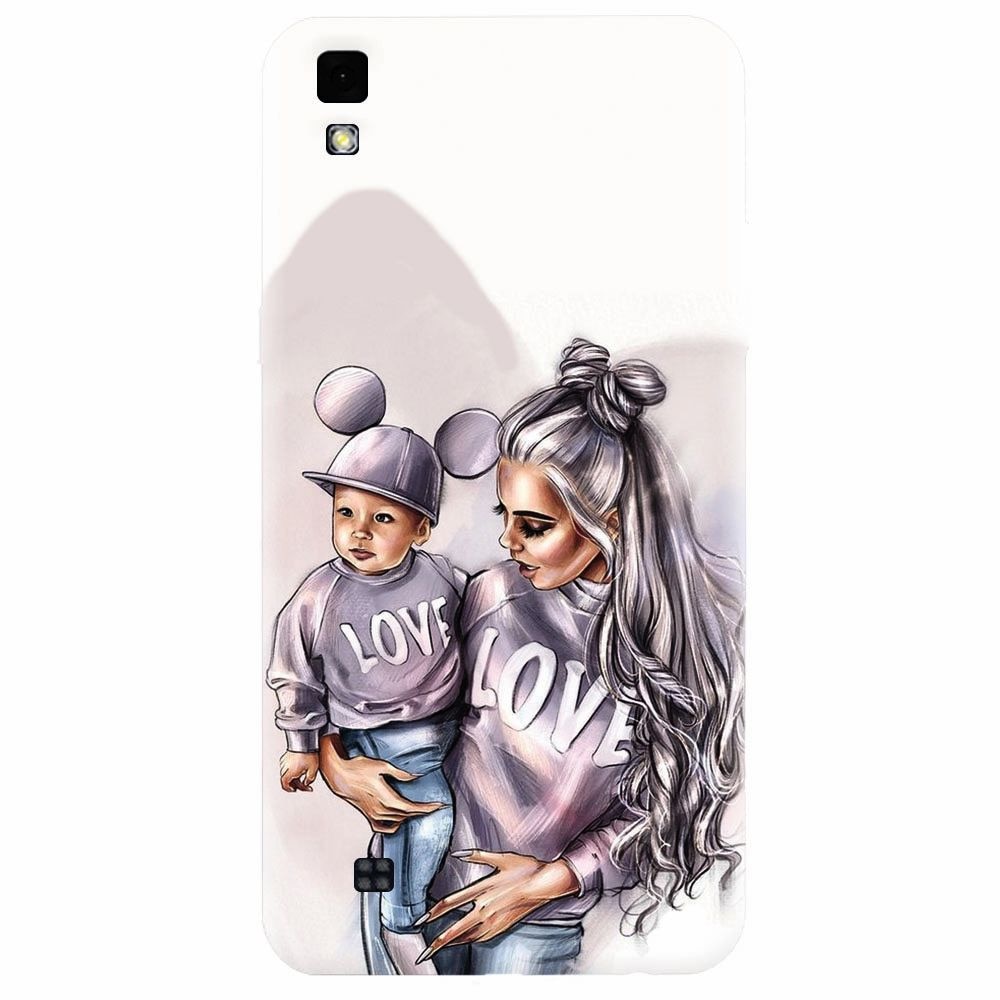 Husa silicon pentru Lg X Power, Mommy Love
