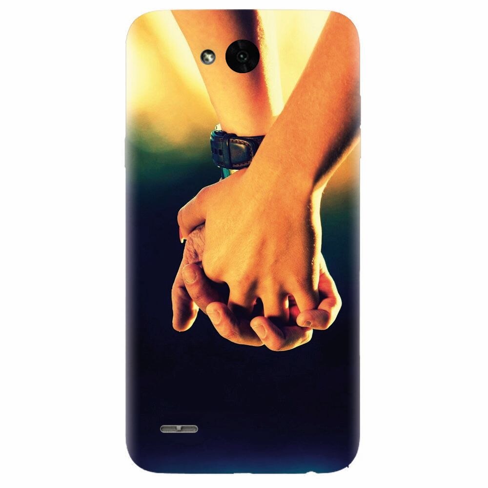 Husa silicon pentru Lg X Power 2, Couple Holding Hands