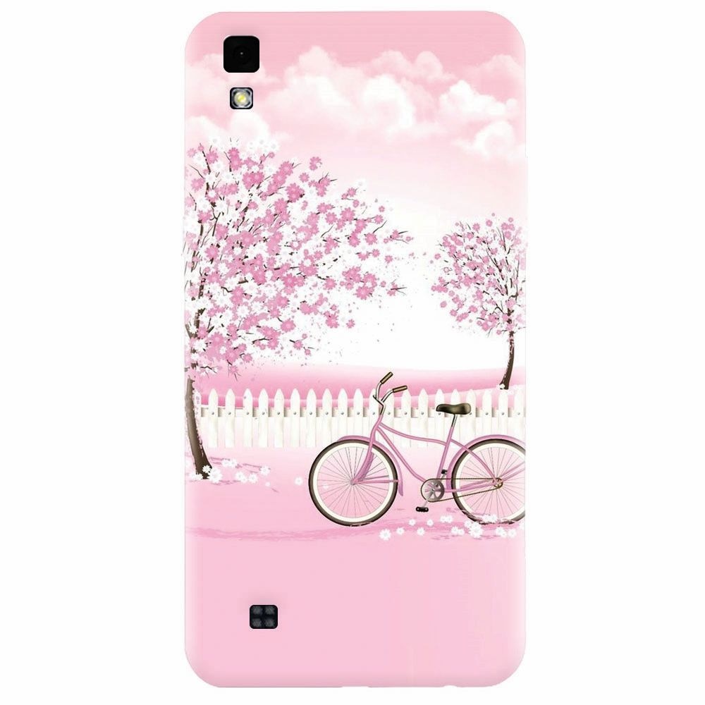 Husa silicon pentru Lg X Power, Pink Spring