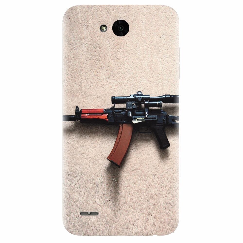 Husa silicon pentru Lg X Power 2, AK Kalashnikov Gun Of Military