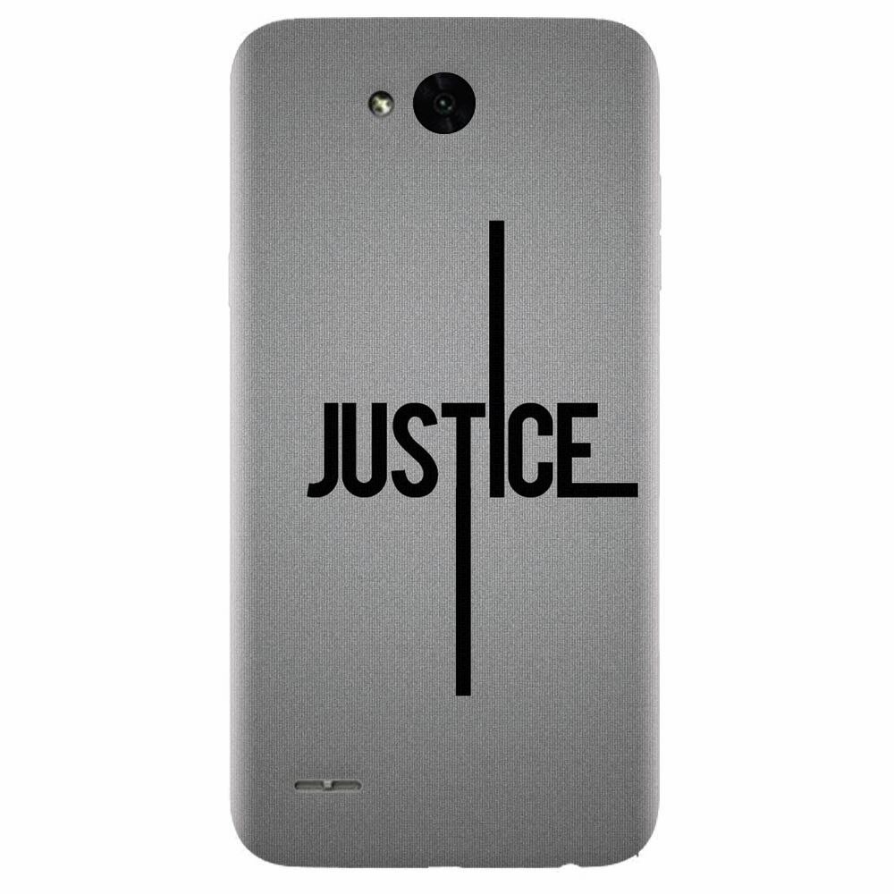 Husa silicon pentru Lg X Power 2, Amir Justice Minimalistic Nubheebuccus Text