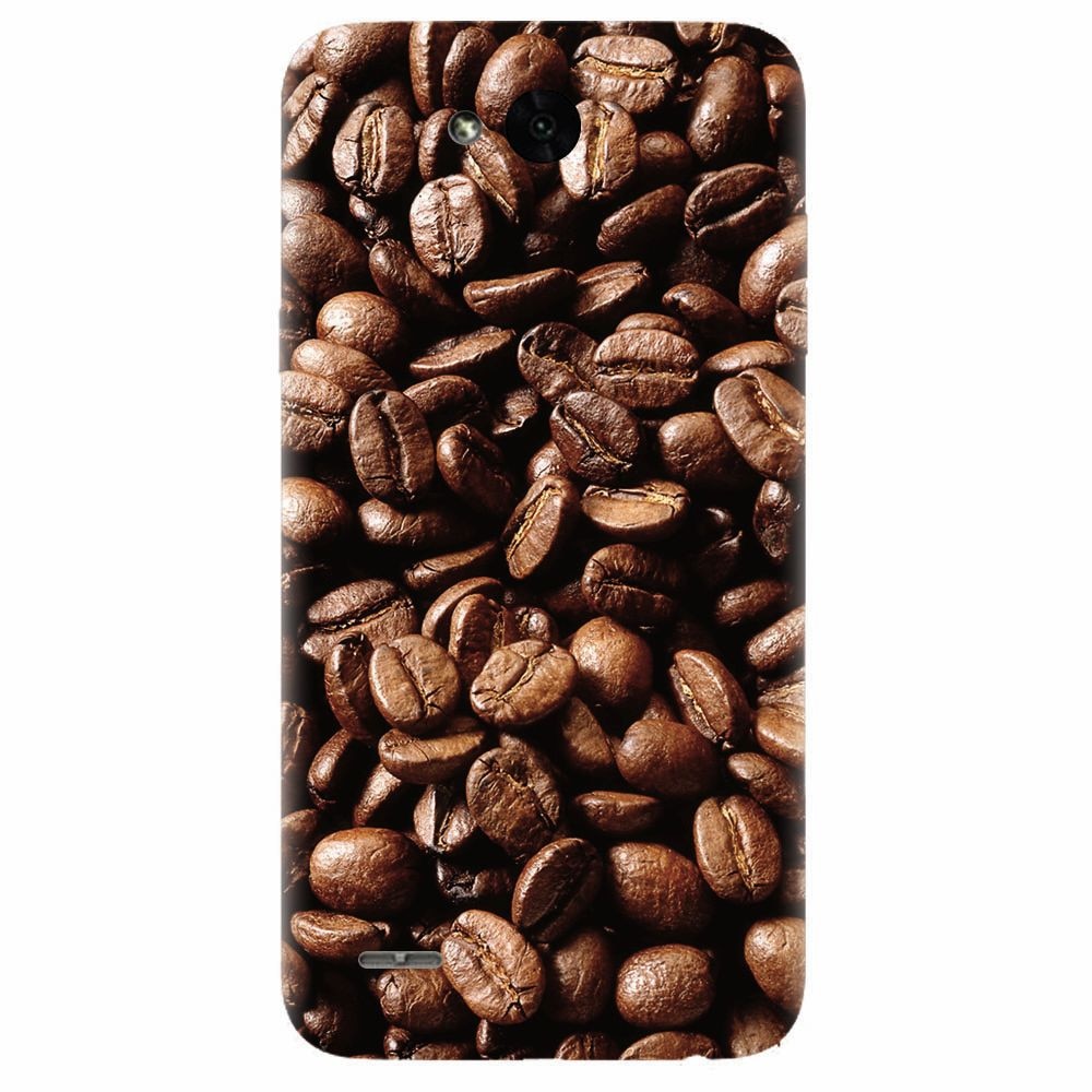 Husa silicon pentru Lg X Power 2, Coffee Beans