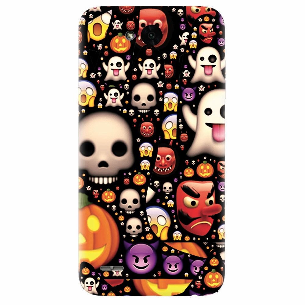 Husa silicon pentru Lg X Power 2, Emoji Mess