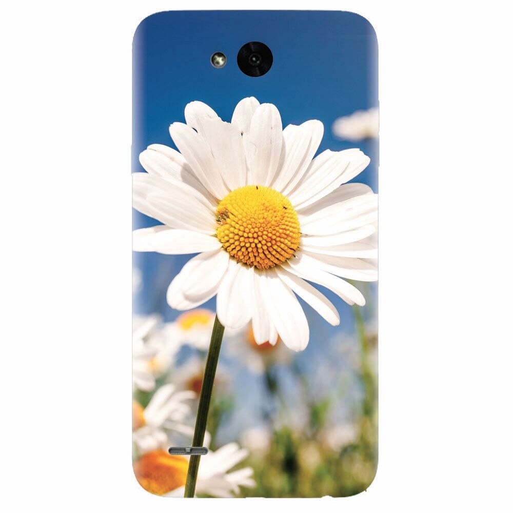 Husa silicon pentru Lg X Power 2, Daisies Field Flowers