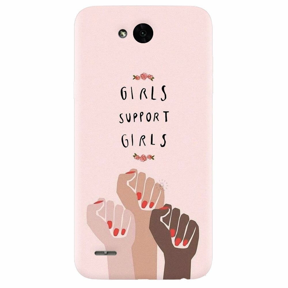 Husa silicon pentru Lg X Power 2, Girls Supportgirls
