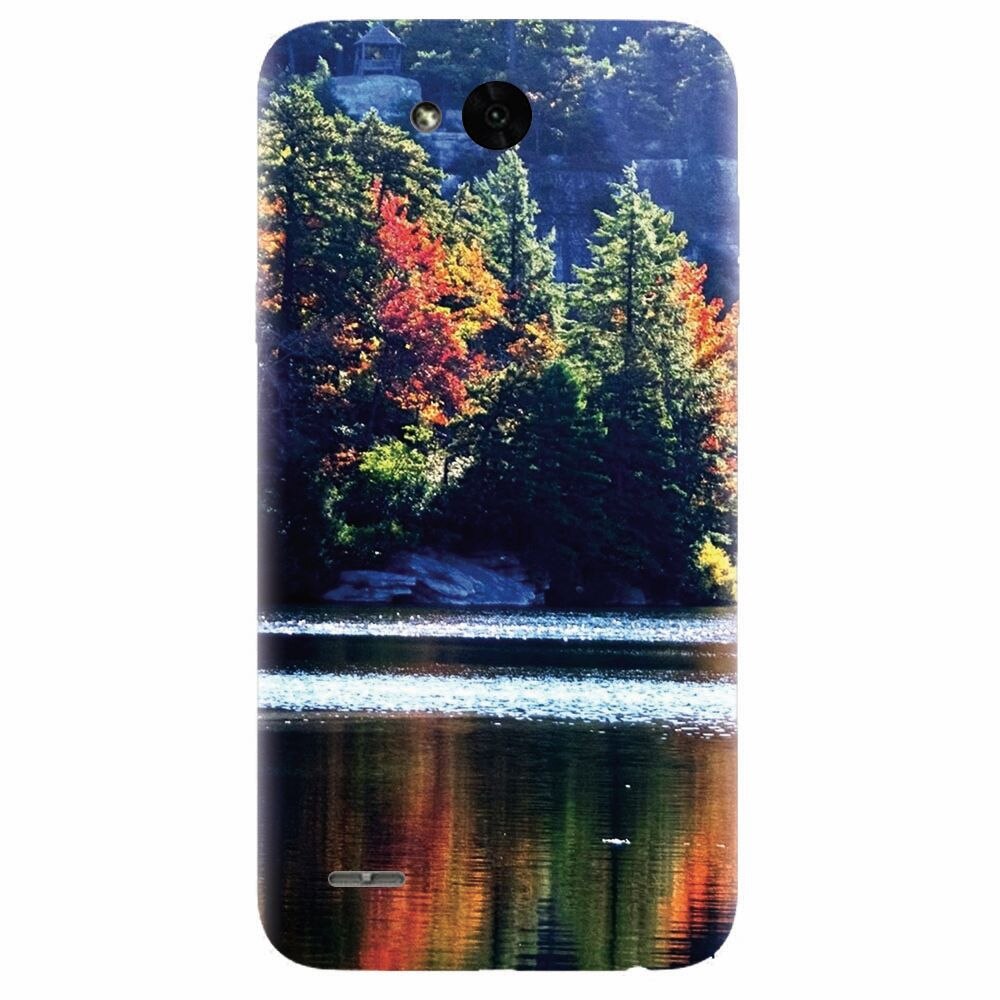 Husa silicon pentru Lg X Power 2, Lake Minnewaska Autumn