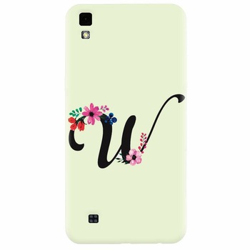 Husa silicon pentru Lg X Power, Litera W Husa silicon pentru Lg X Power, Litera W