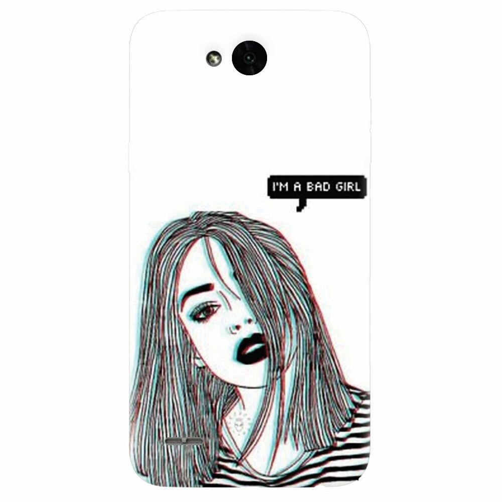 Husa silicon pentru Lg X Power 2, Im A Bad Girl