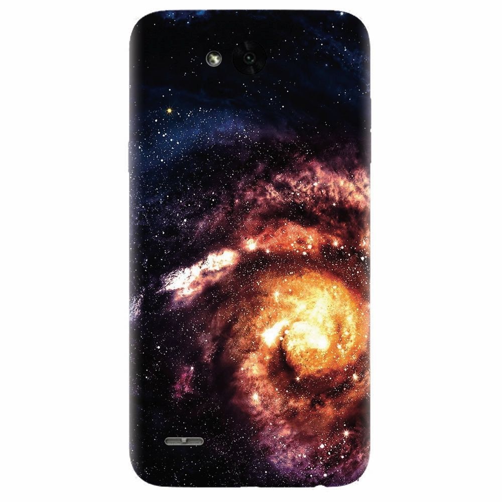 Husa silicon pentru Lg X Power 2, Spiral Galaxy Illustration