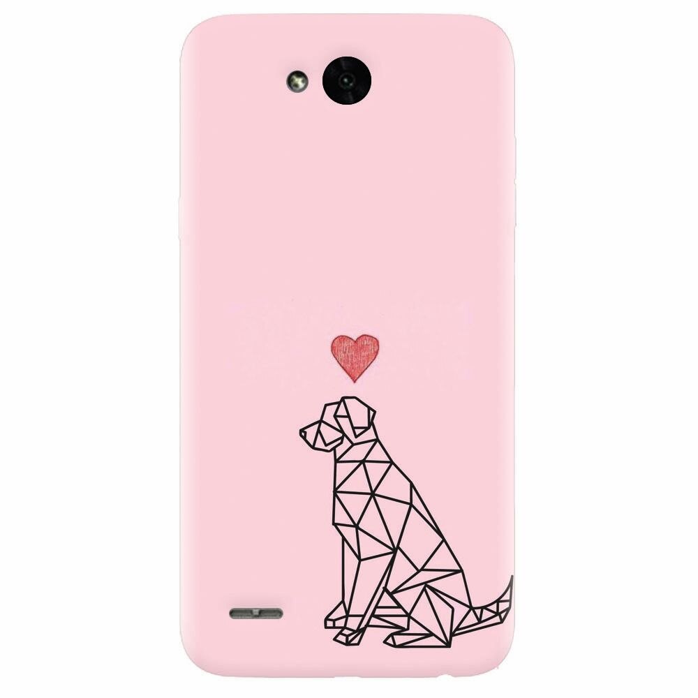 Husa silicon pentru Lg X Power 2, Love Dog