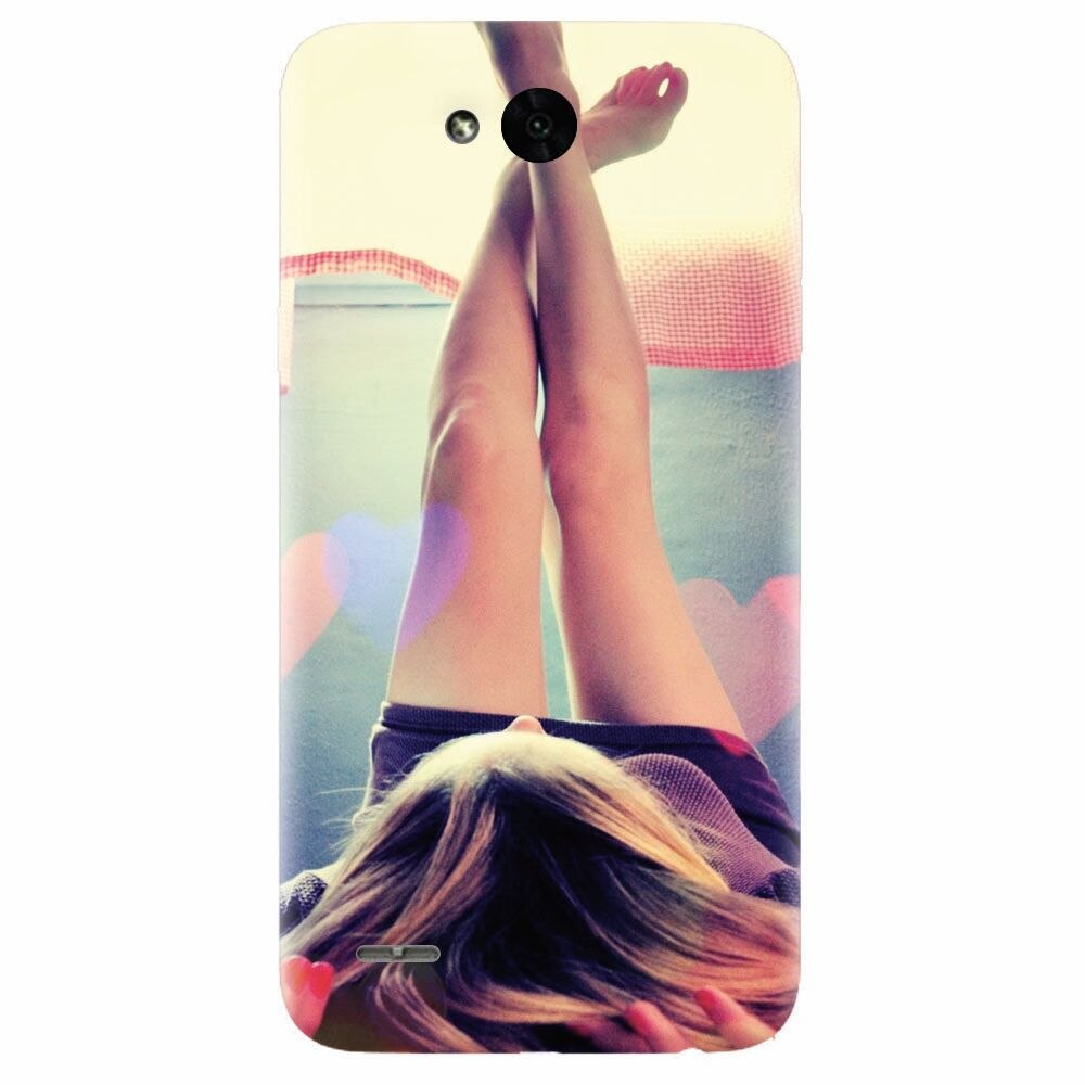 Husa silicon pentru Lg X Power 2, Relax Girl