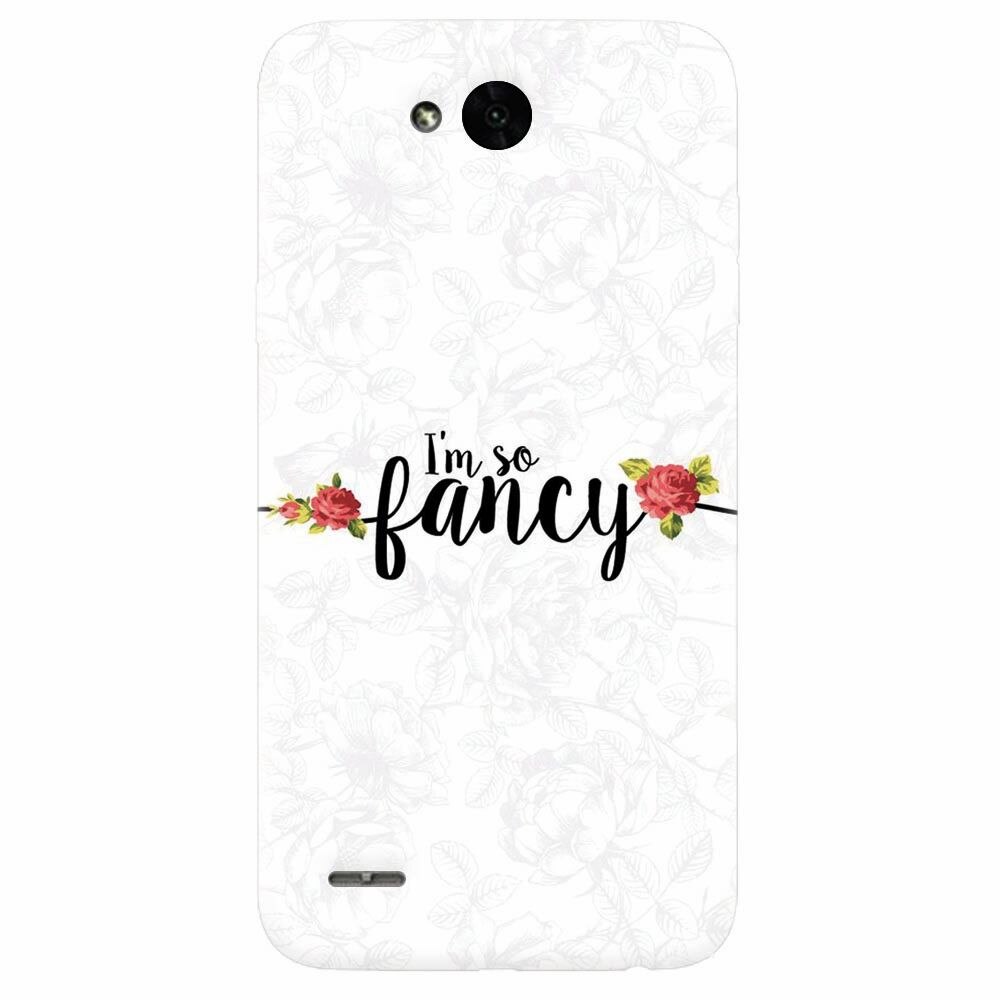 Husa silicon pentru Lg X Power 2, Im So Fancy Floral