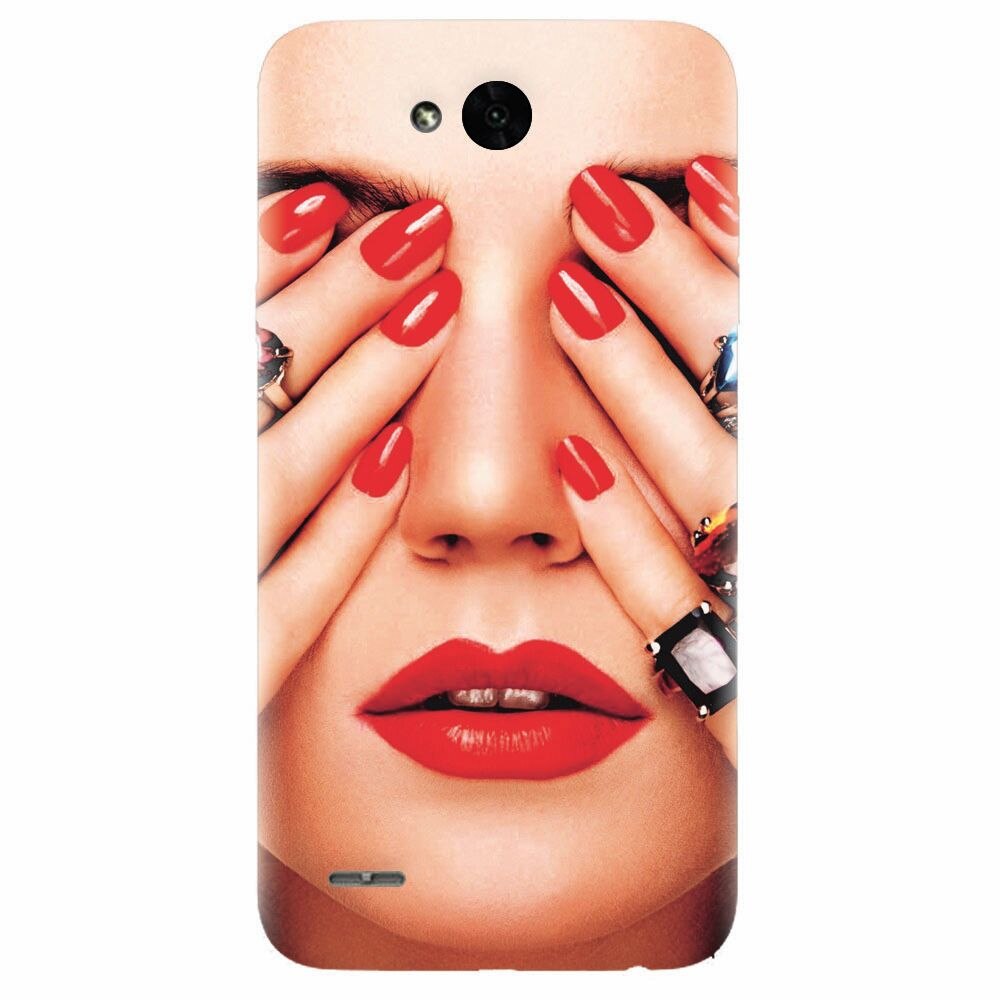 Husa silicon pentru Lg X Power 2, Rings On All Fingers