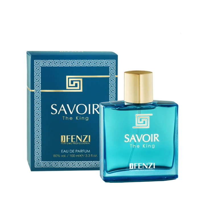 Férfi parfüm jFenzi, Savoir The King, 100 ml