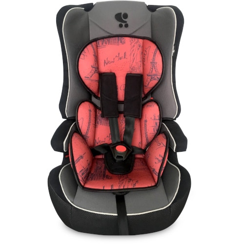 Scaun auto Lorelli Explorer 9-36 kg, Colectia 2019, Black & Red Cities