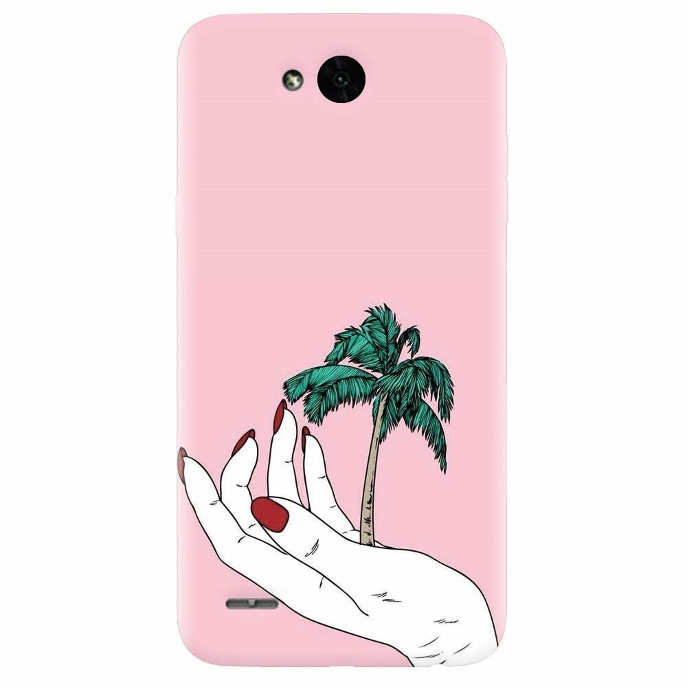 Husa silicon pentru Lg X Power 2, Palm Tree