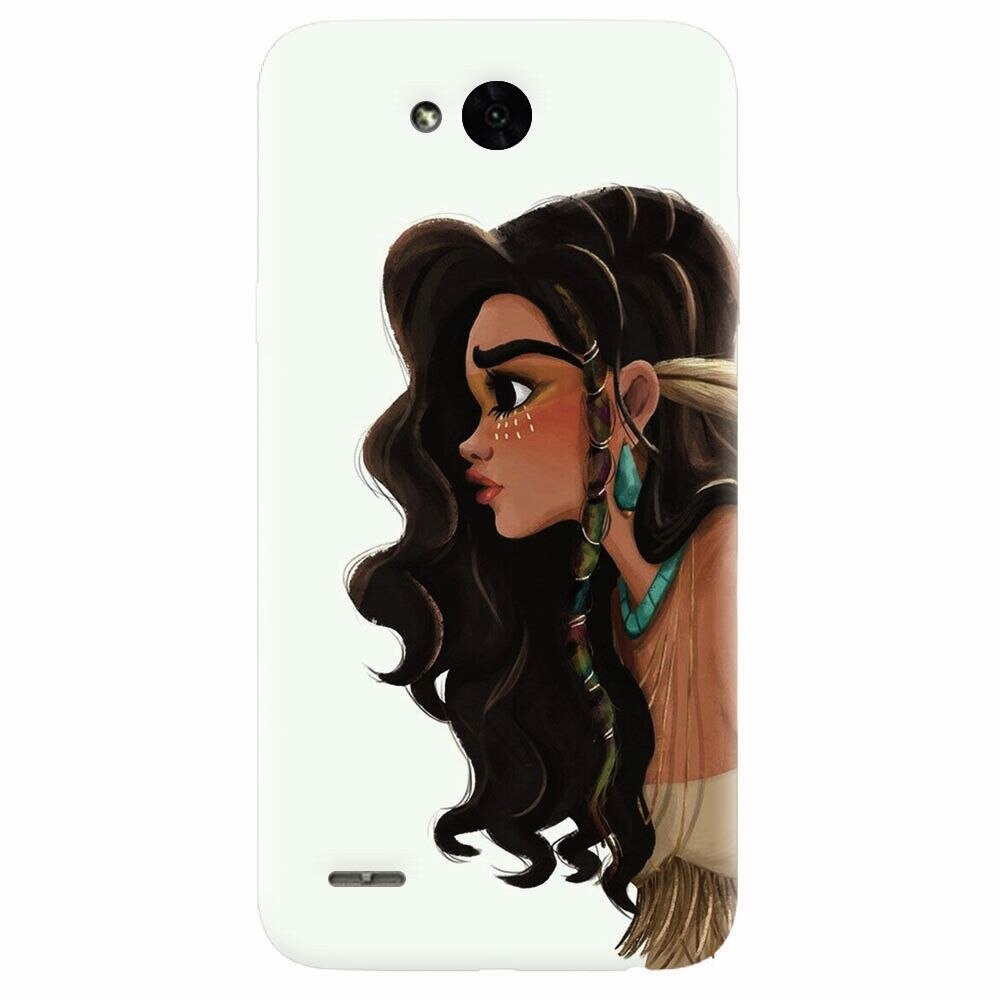 Husa silicon pentru Lg X Power 2, Indian Girl