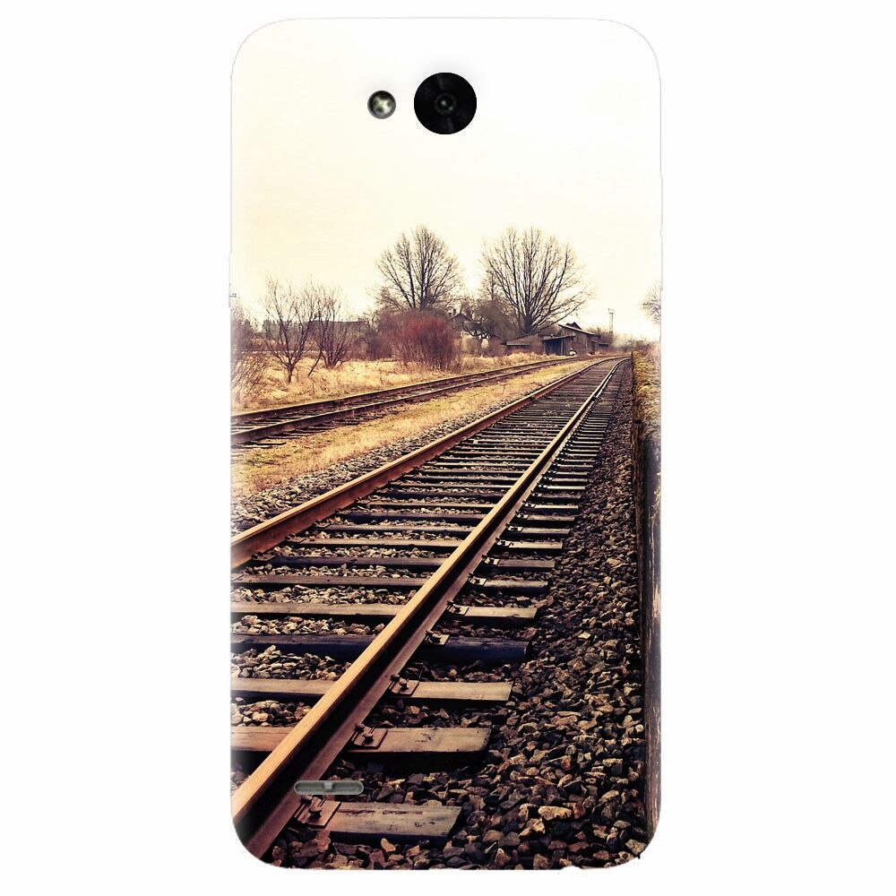 Husa silicon pentru Lg X Power 2, Railroad