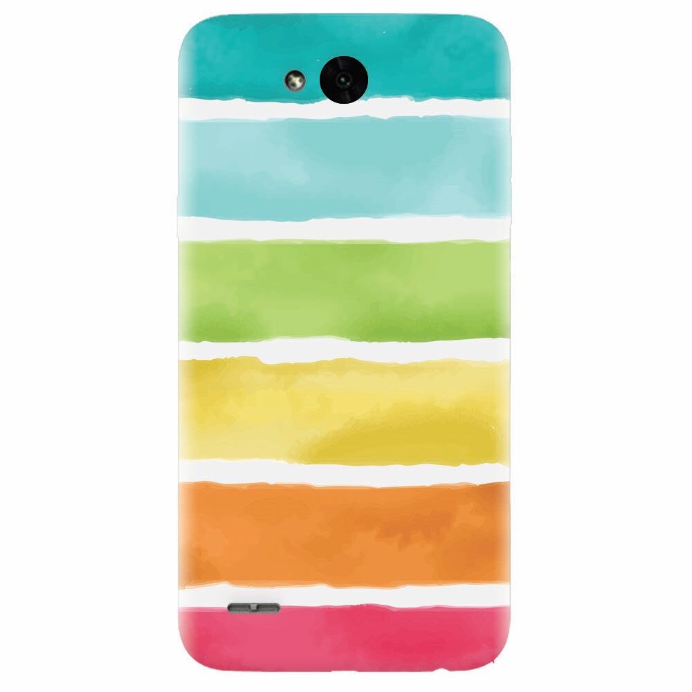 Husa silicon pentru Lg X Power 2, Watercolors