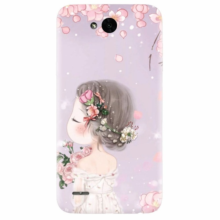 Силиконов кейс за Lg X Power 2, Girl 001