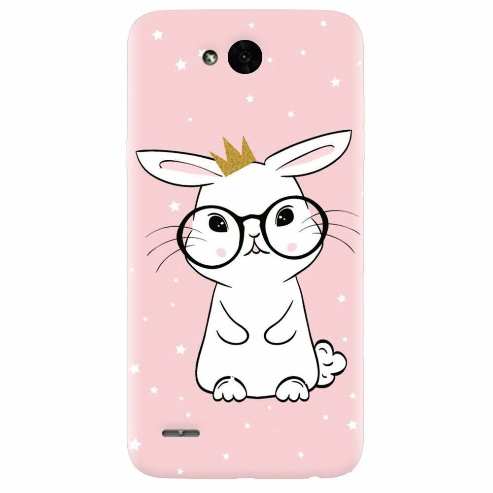 Husa silicon pentru Lg X Power 2, Cute Rabbit