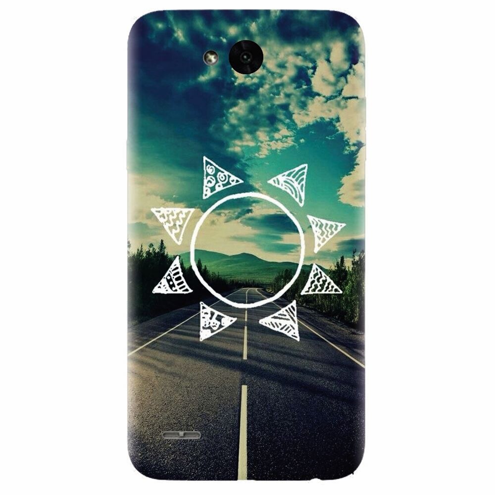 Husa silicon pentru Lg X Power 2, Sun On The Road