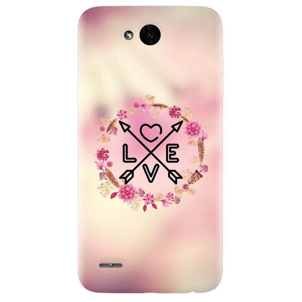 Husa silicon pentru Lg X Power 2, Love Arrow