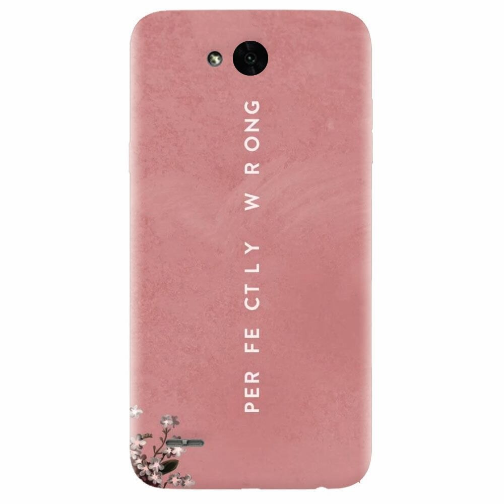 Husa silicon pentru Lg X Power 2, Perfectly Wrong