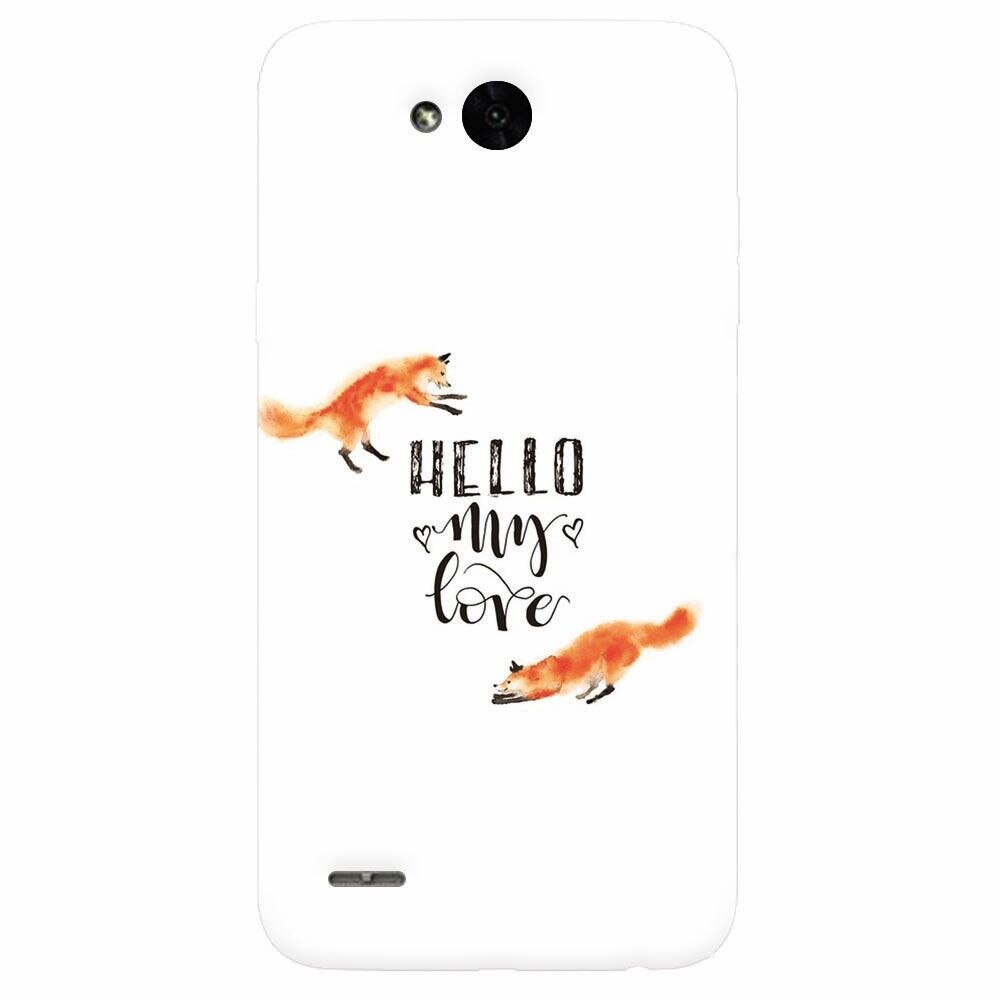 Husa silicon pentru Lg X Power 2, Hello My Love