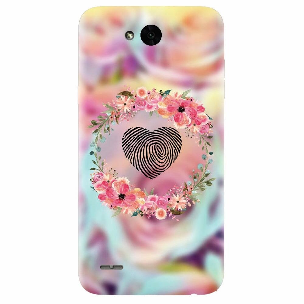 Husa silicon pentru Lg X Power 2, Fingerprint