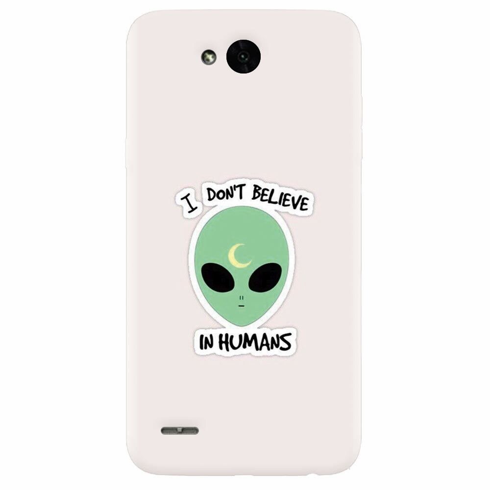Husa silicon pentru Lg X Power 2, I Dont Believe In Humans