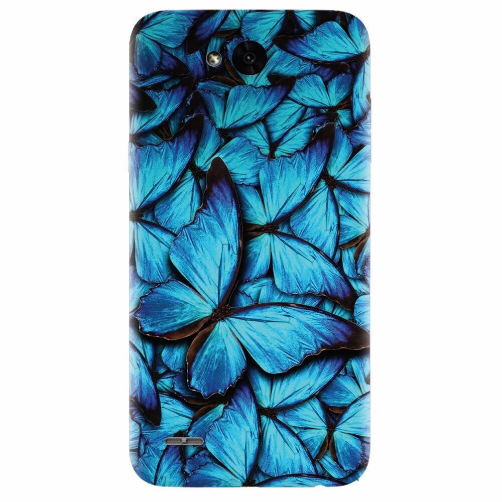 Husa silicon pentru Lg X Power 2, Blue Butterfly 101