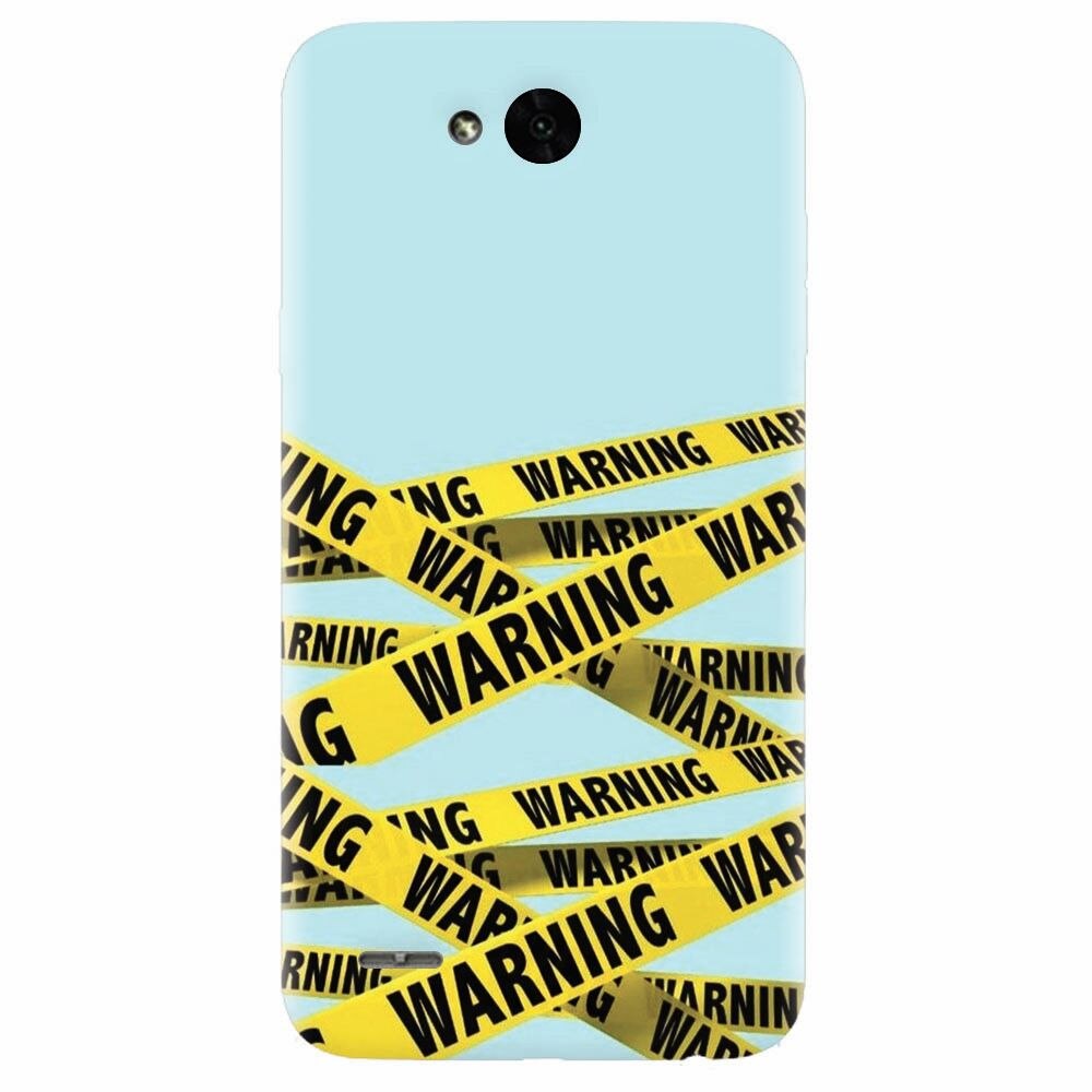 Husa silicon pentru Lg X Power 2, Warning