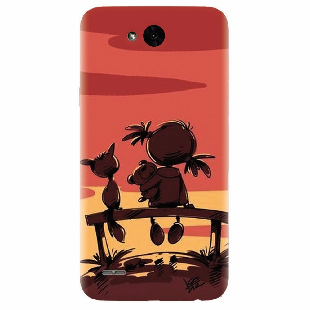 Husa silicon pentru Lg X Power 2, Lovely Sunsets