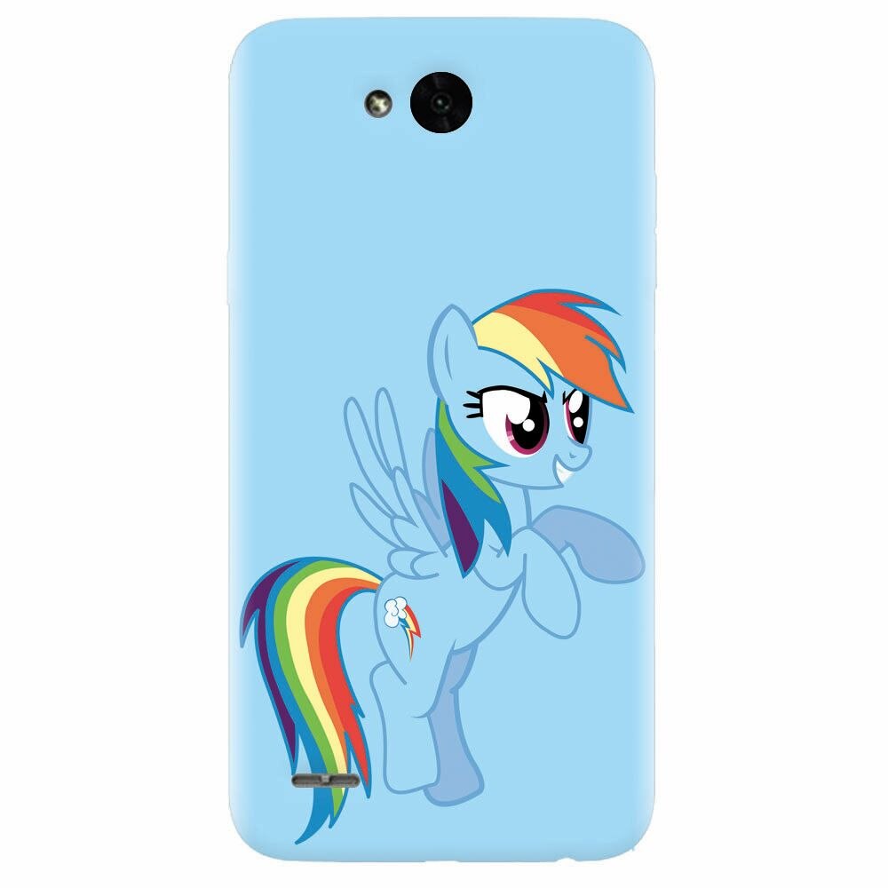 Husa silicon pentru Lg X Power 2, Rainbow Dash