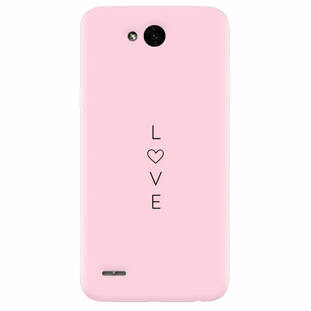 Husa silicon pentru Lg X Power 2, Love
