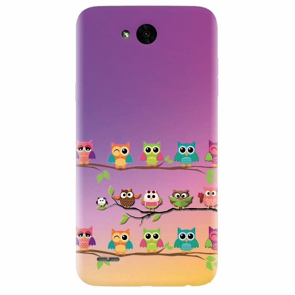 Husa silicon pentru Lg X Power 2, Owls