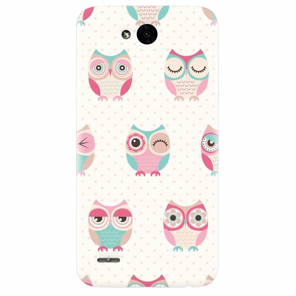 Husa silicon pentru Lg X Power 2, Owl Pattern