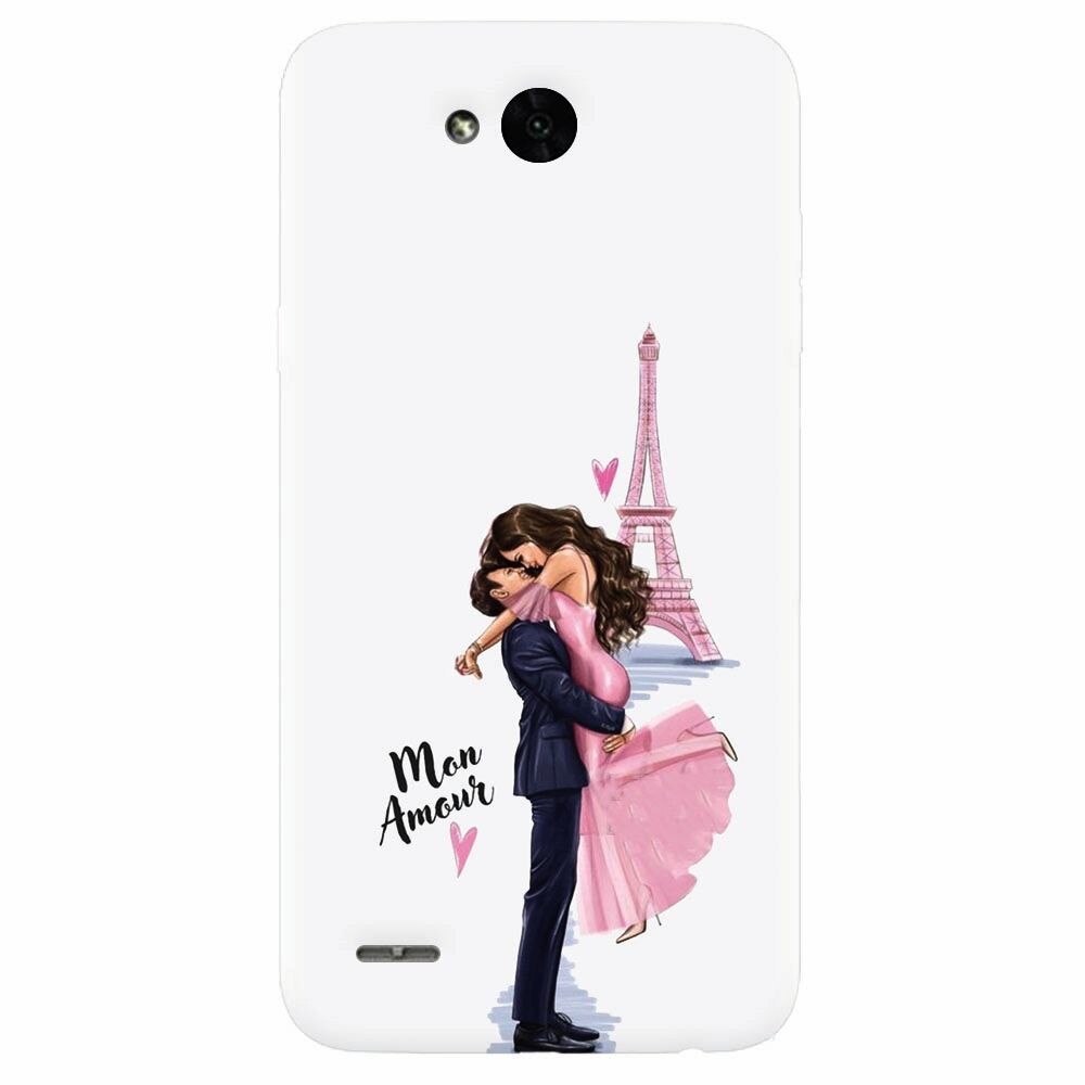 Husa silicon pentru Lg X Power 2, Paris Love Mon Amour