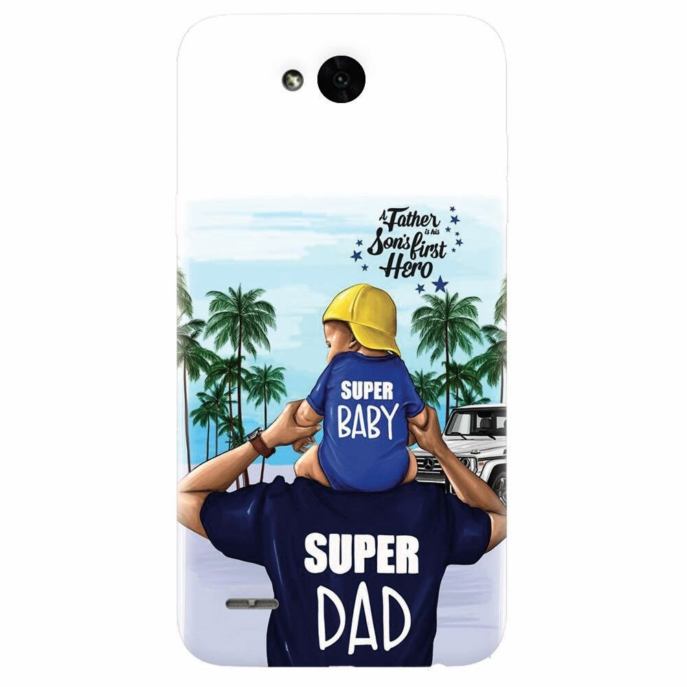 Husa silicon pentru Lg X Power 2, Super Dad