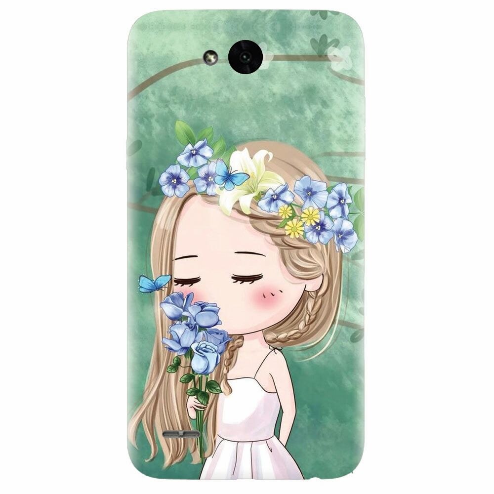 Husa silicon pentru Lg X Power 2, Girl