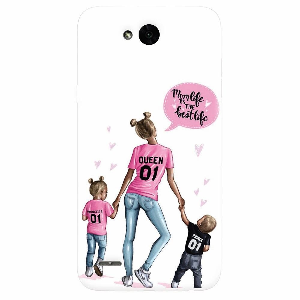 Husa silicon pentru Lg X Power 2, Mom Life